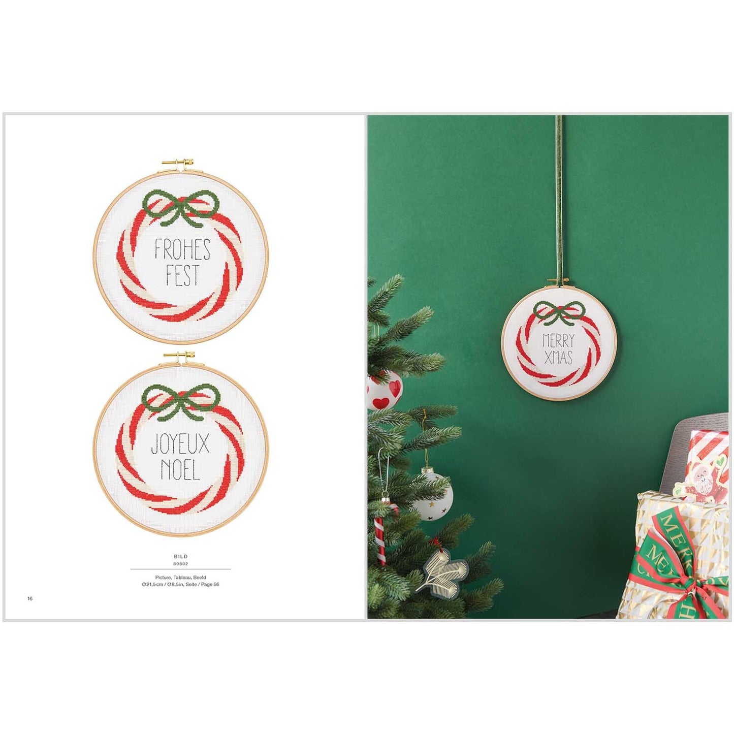 Stickbuch Christmas Joy - Rico Design - Stickbuch für gezählten Kreuzstich