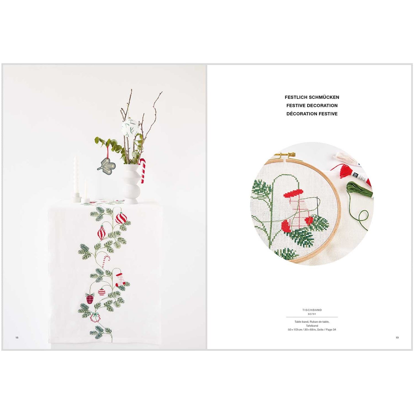 Stickbuch Christmas Joy - Rico Design - Stickbuch für gezählten Kreuzstich