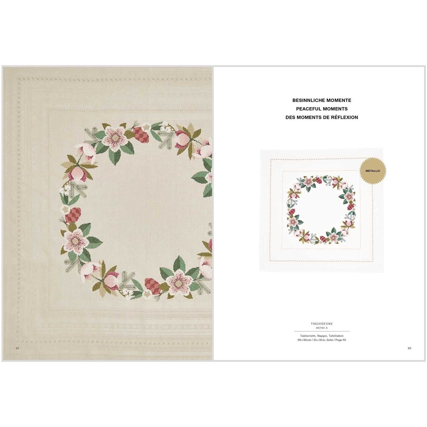 Stickbuch Christmas Joy - Rico Design - Stickbuch für gezählten Kreuzstich