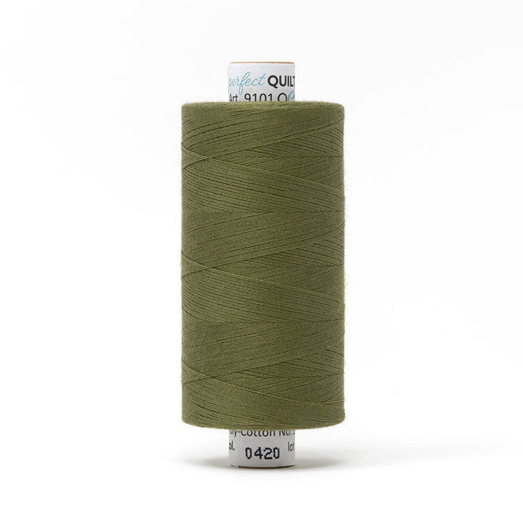 NEU Perfect Quillting Thread Nähgarn Polyesterkern Baumwolle ummantelt 100 Farbe