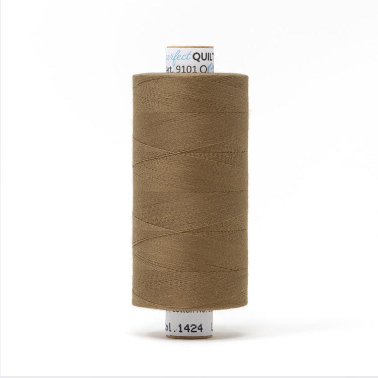 NEU Perfect Quillting Thread Nähgarn Polyesterkern Baumwolle ummantelt 100 Farbe