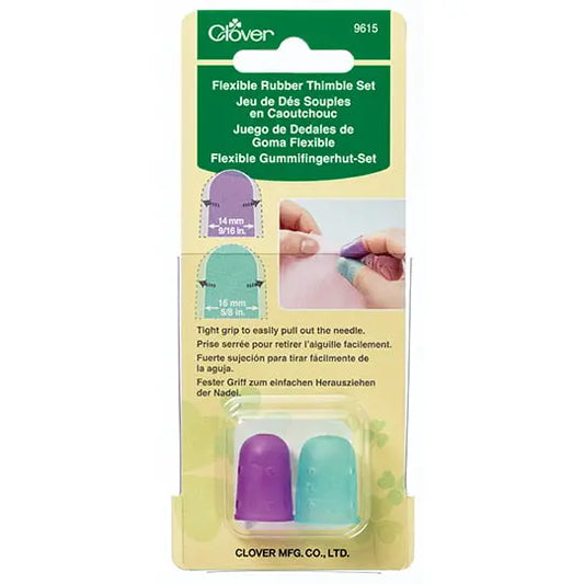 Clover Flexible Gummifingerhüte – 2er-Set | Art.-Nr. 9615