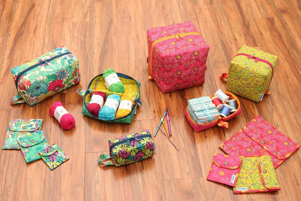 Cubicle Collective Anleitung Nähen Tasche ByAnnie Patterns By Annie Organizer Box