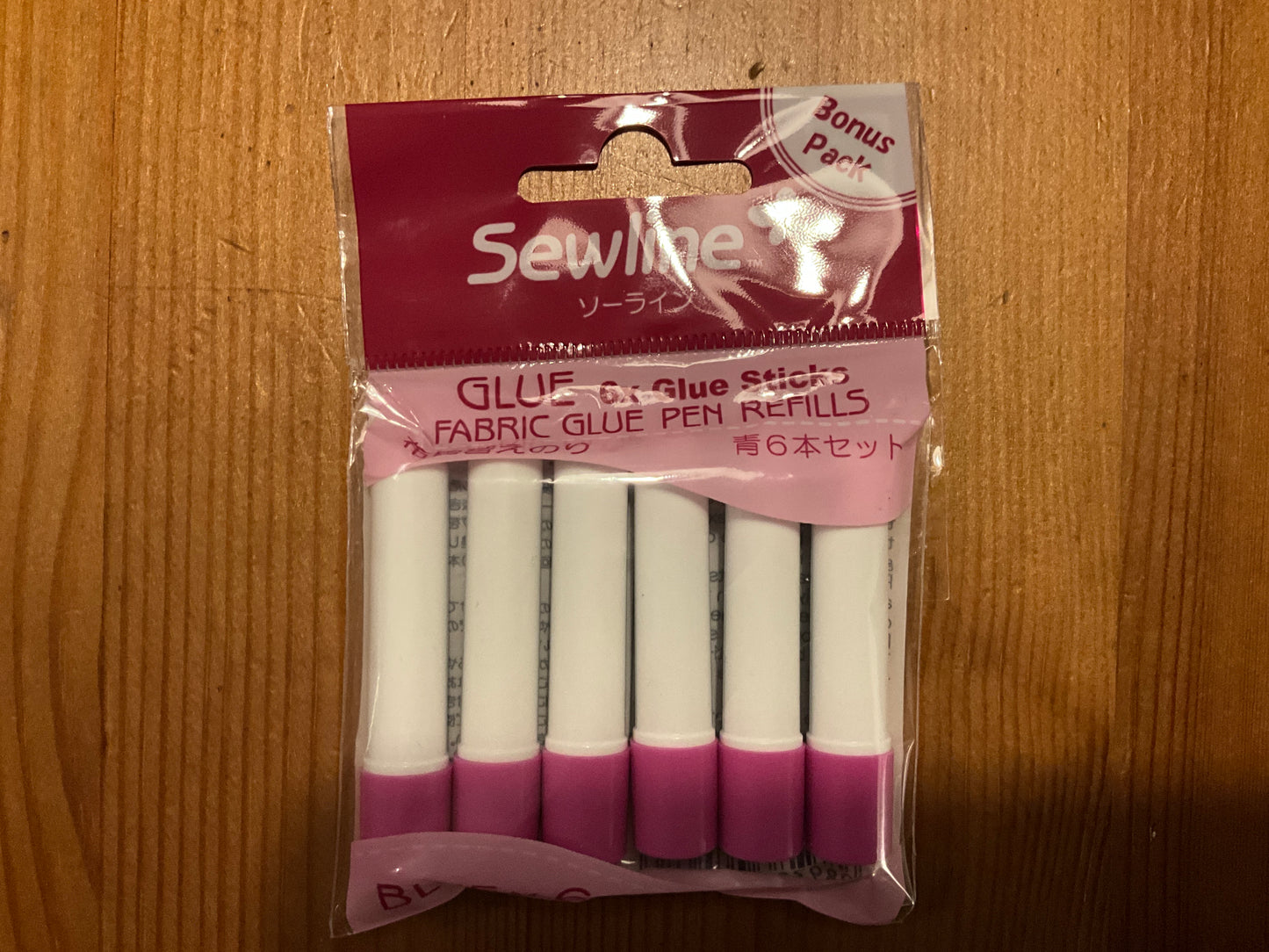 Sewline - 6x Glue Stick Blau (Bonus Pack)