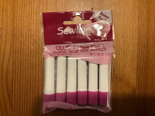 Sewline - 6x Glue Stick Blau (Bonus Pack)