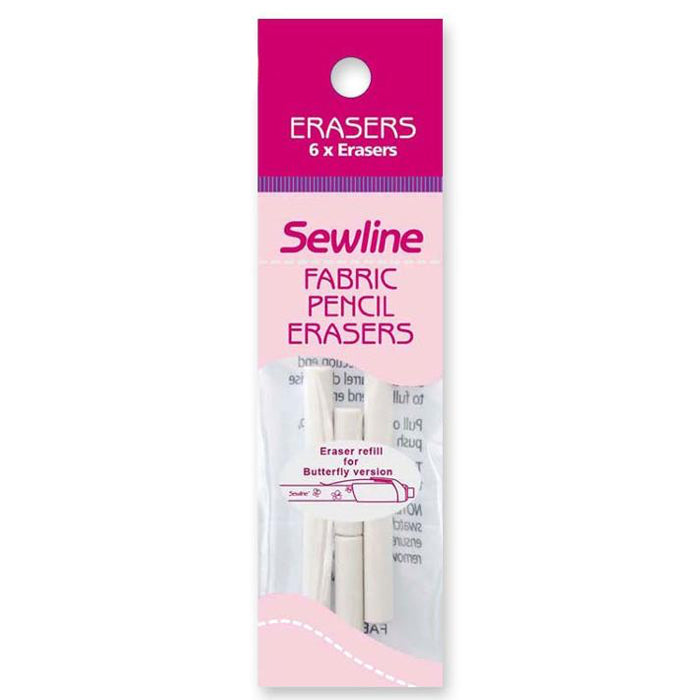 Sewline Fabric Eraser – Radierstift für Stoff - Radierer austauschbar