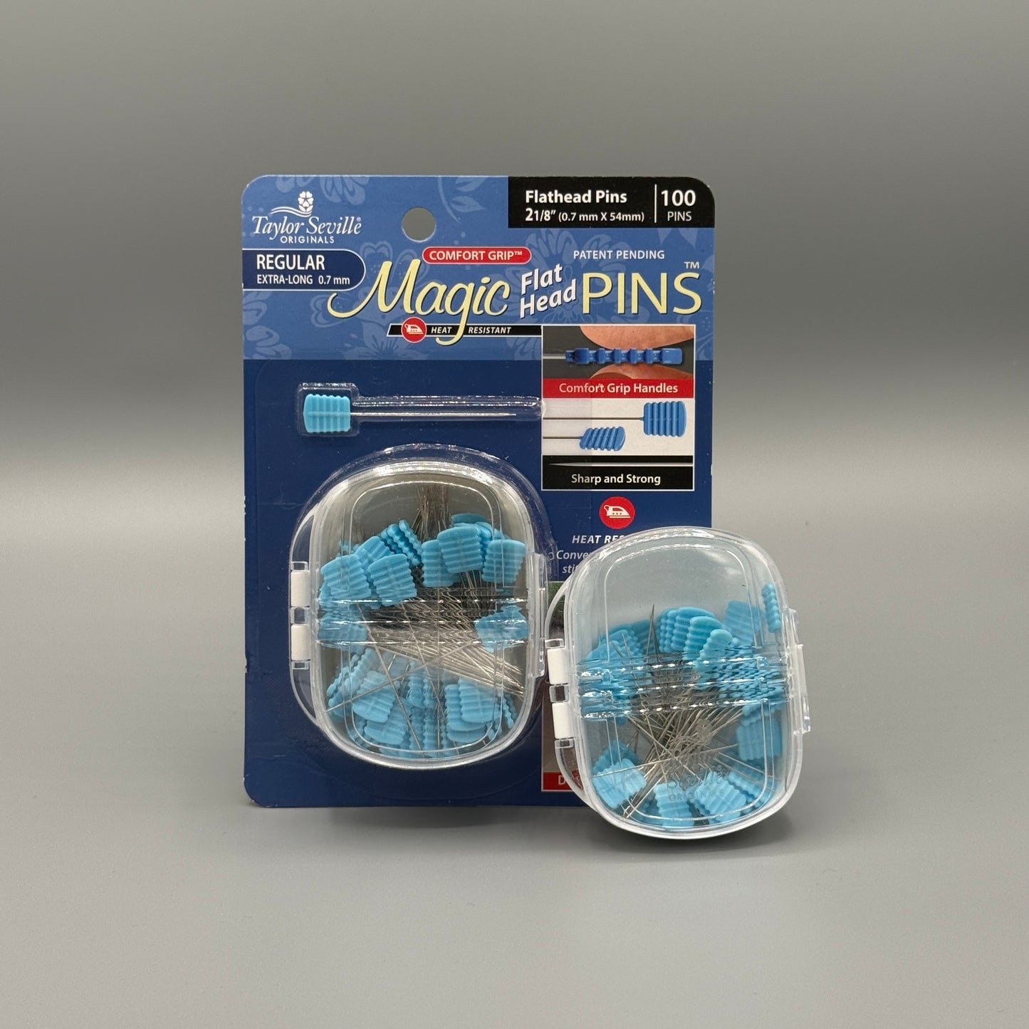 Magic Flat Head Pins REGULAR - Taylor Seville