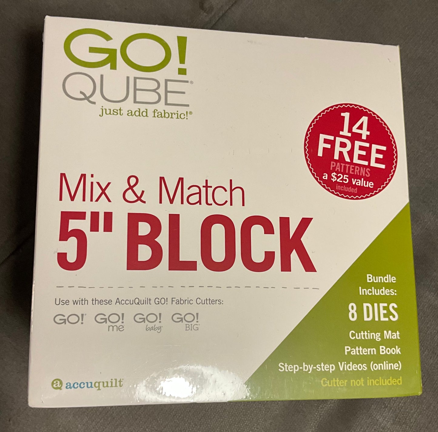 AccuQuilt Mix & Match 5 Inch Block Set