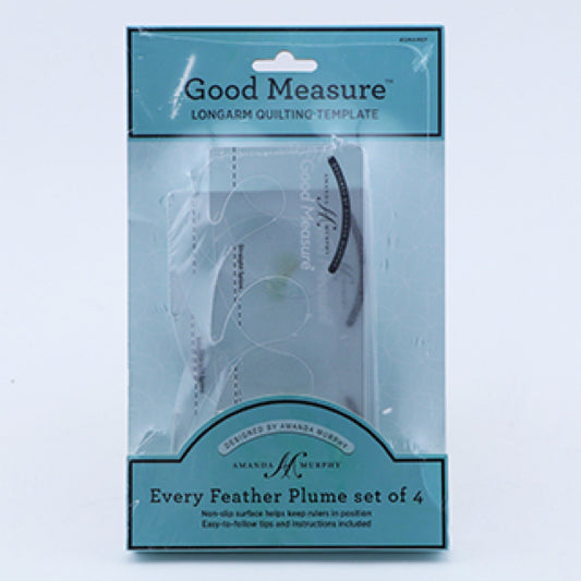 Lineale zum Rulerquilten „Every Feather Template Set“ (4-Teilig) Amanda Murphy