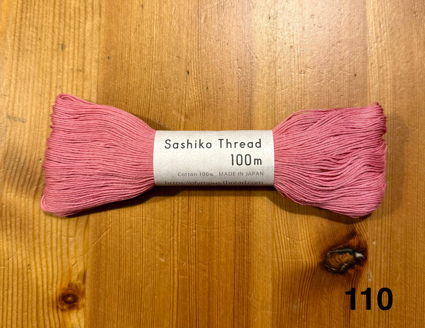 Original Sashiko Garn unifarben Japan 100m Olympus Thread verschiedene Farben