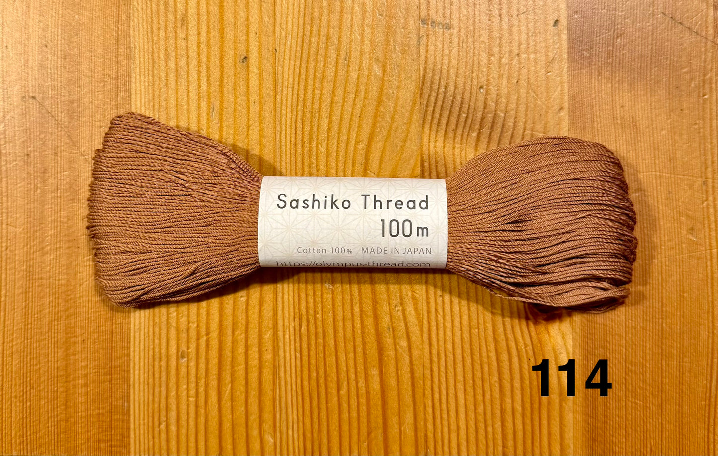 Original Sashiko Garn unifarben Japan 100m Olympus Thread verschiedene Farben