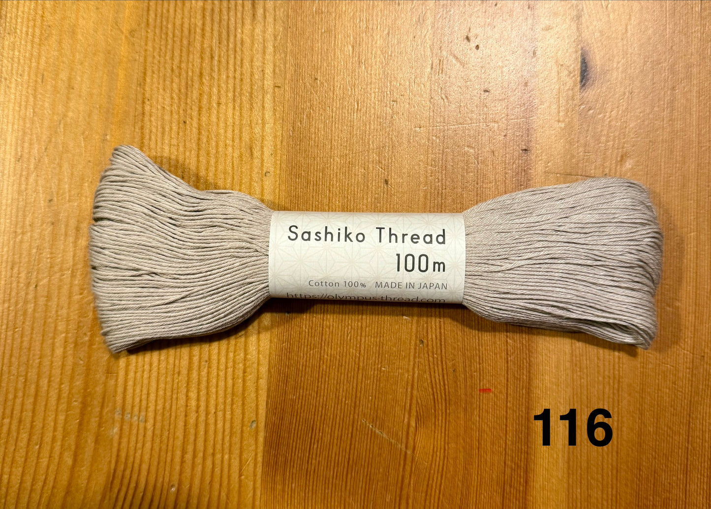 Original Sashiko Garn unifarben Japan 100m Olympus Thread verschiedene Farben