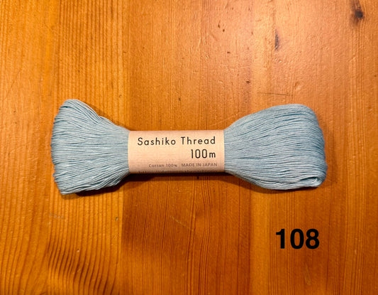 Original Sashiko Garn unifarben Japan 100m Olympus Thread verschiedene Farben