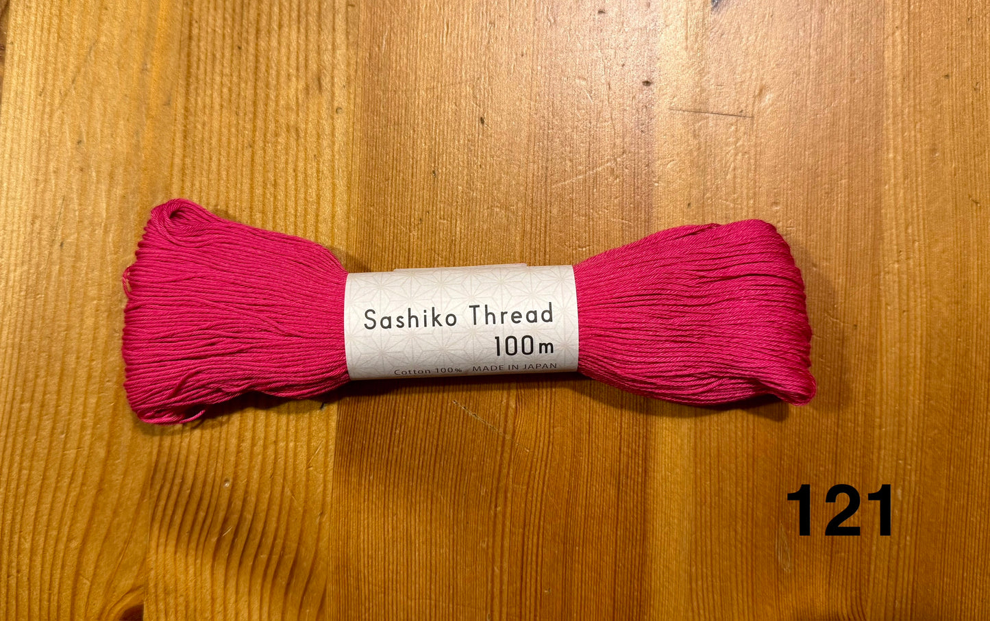 Original Sashiko Garn unifarben Japan 100m Olympus Thread verschiedene Farben