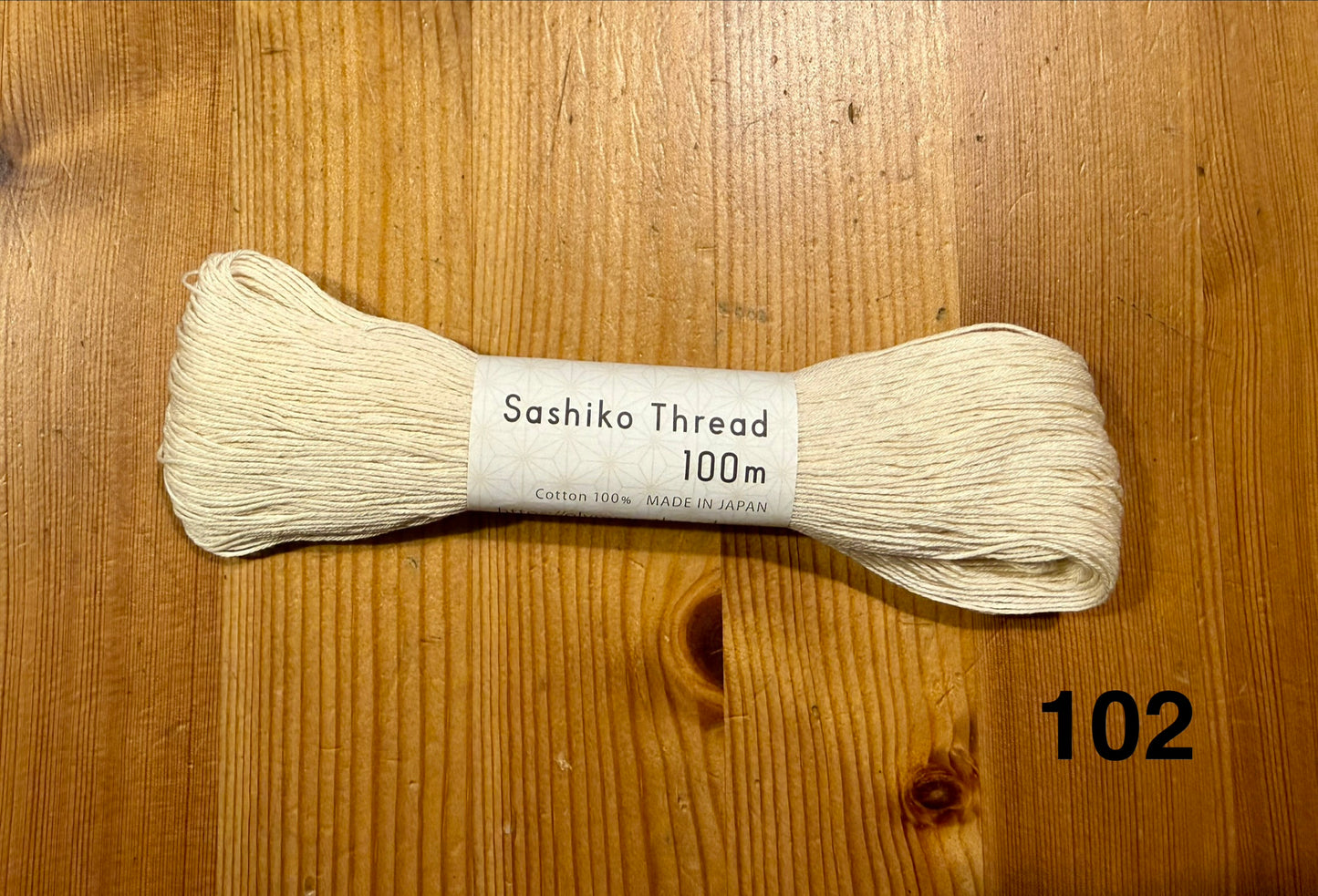 Original Sashiko Garn unifarben Japan 100m Olympus Thread verschiedene Farben