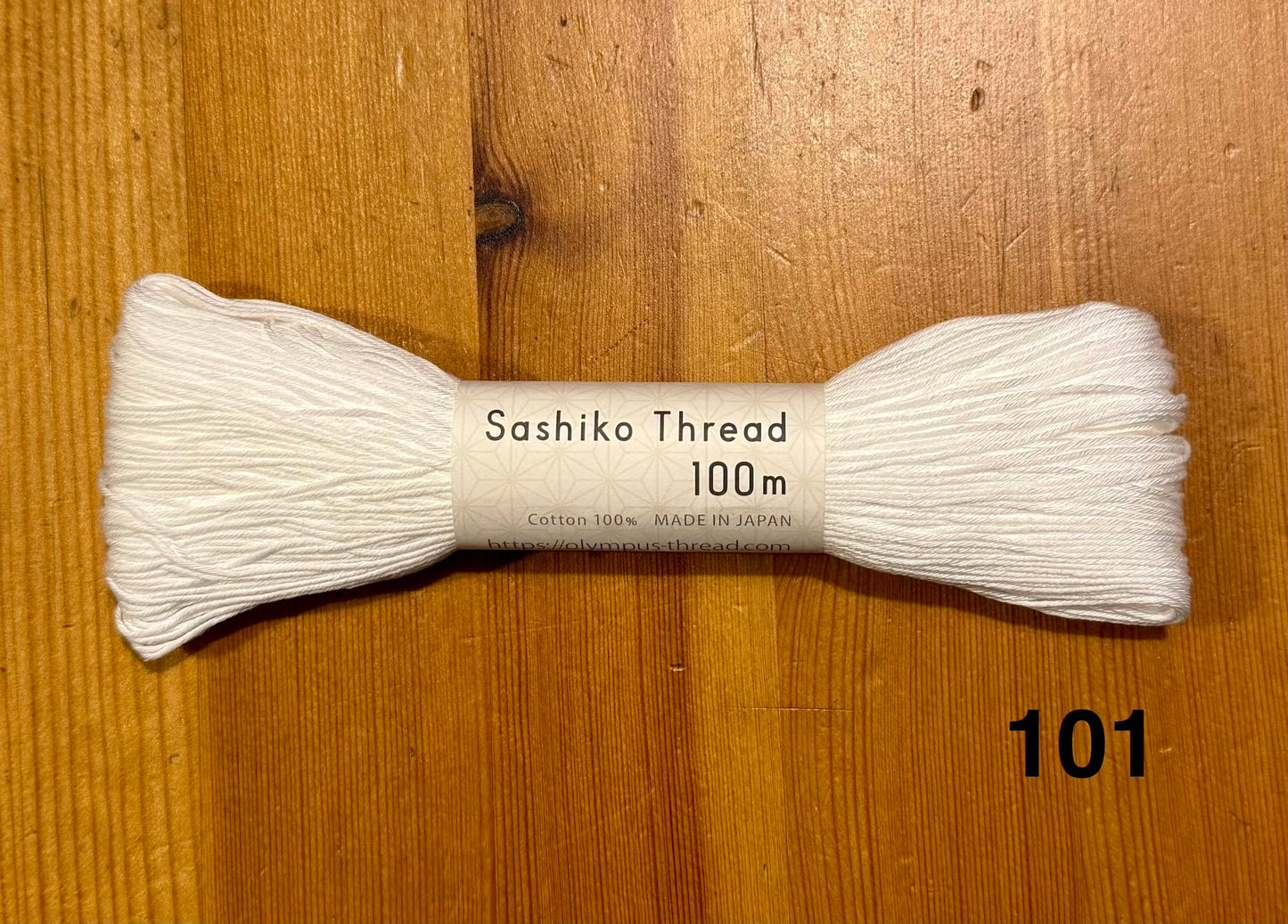 Original Sashiko Garn unifarben Japan 100m Olympus Thread verschiedene Farben