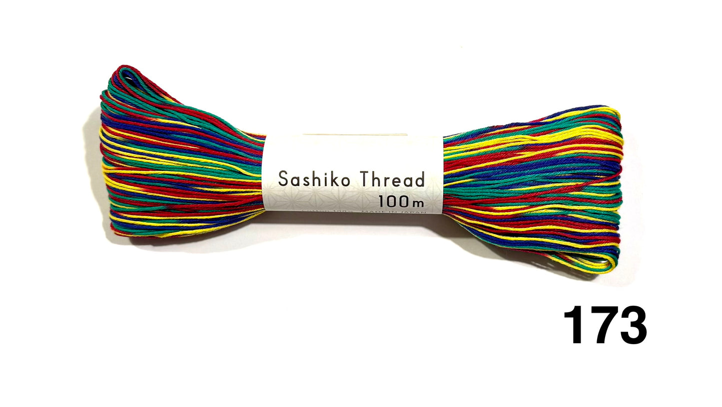 Original Sashiko Garn multicolour Japan 100m Olympus Thread verschiedene Farben