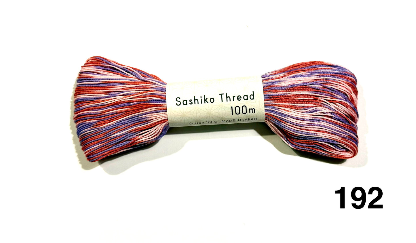 Original Sashiko Garn multicolour Japan 100m Olympus Thread verschiedene Farben