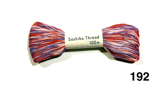 Original Sashiko Garn multicolour Japan 100m Olympus Thread verschiedene Farben