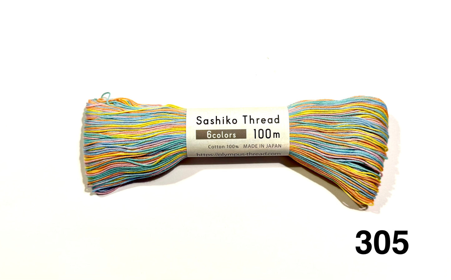 Original Sashiko Garn multicolour Japan 100m Olympus Thread verschiedene Farben