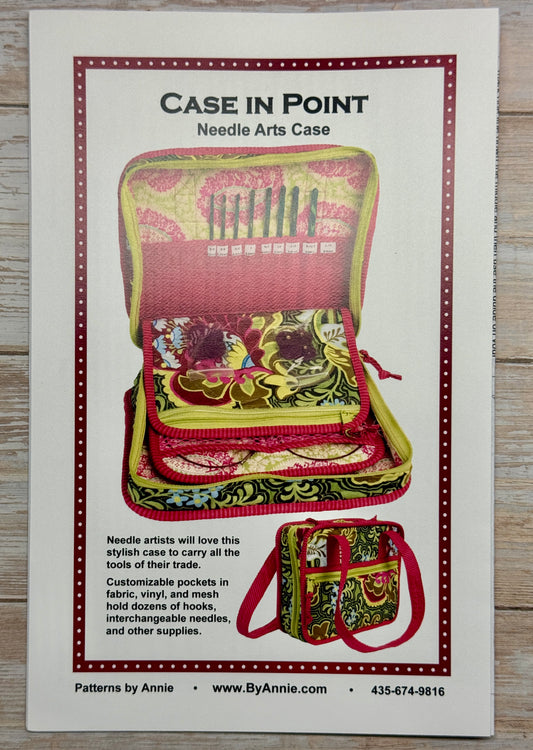 Case in Point Stricktasche Häkeltasche -Needle Arts Case Nadeltasche byAnnie