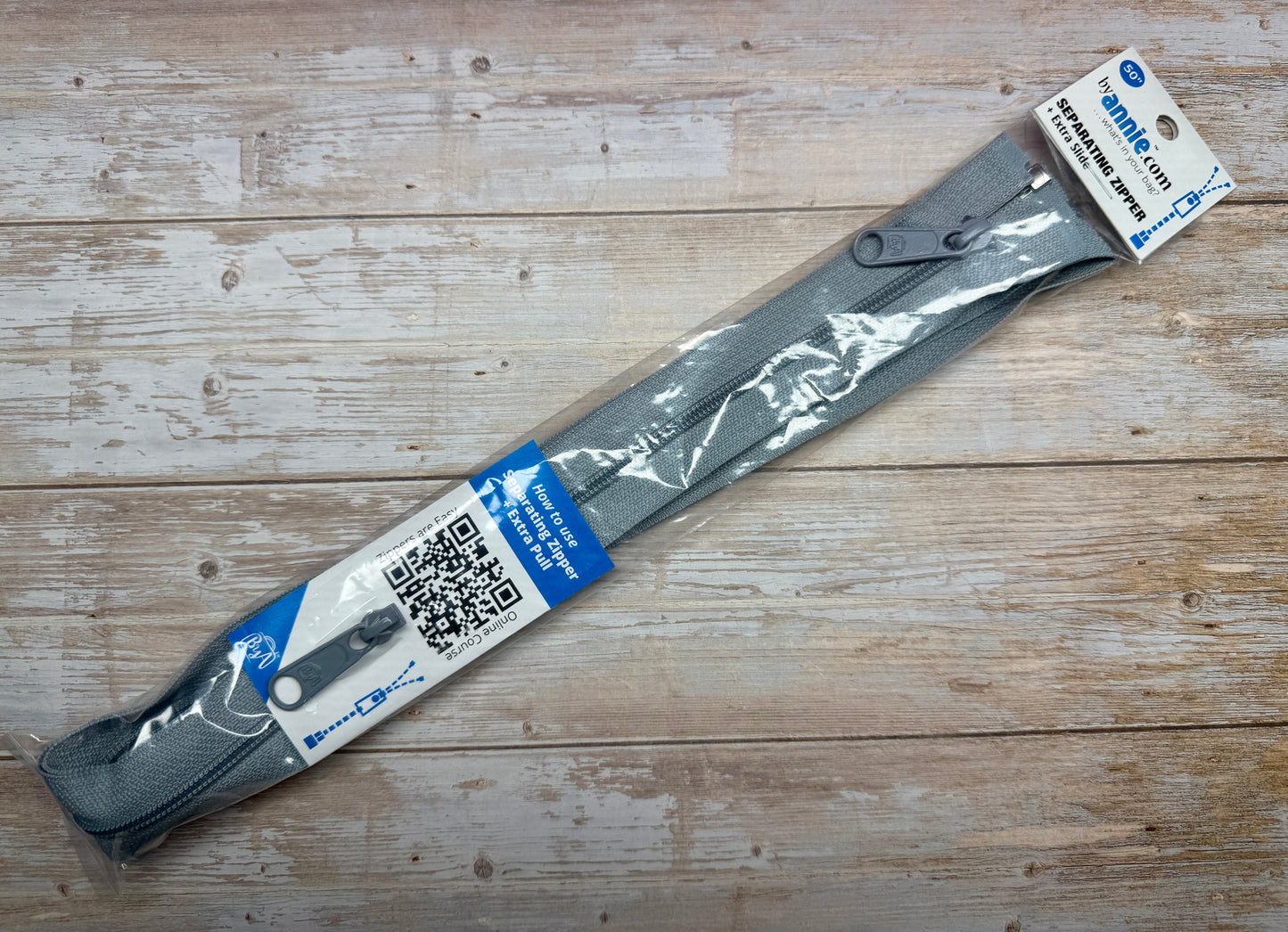 Teilbare Reißverschlüsse byAnnie 10 Farben plus 2 Zipper 127 cm (50 Inch) Taschen Quilt Coat