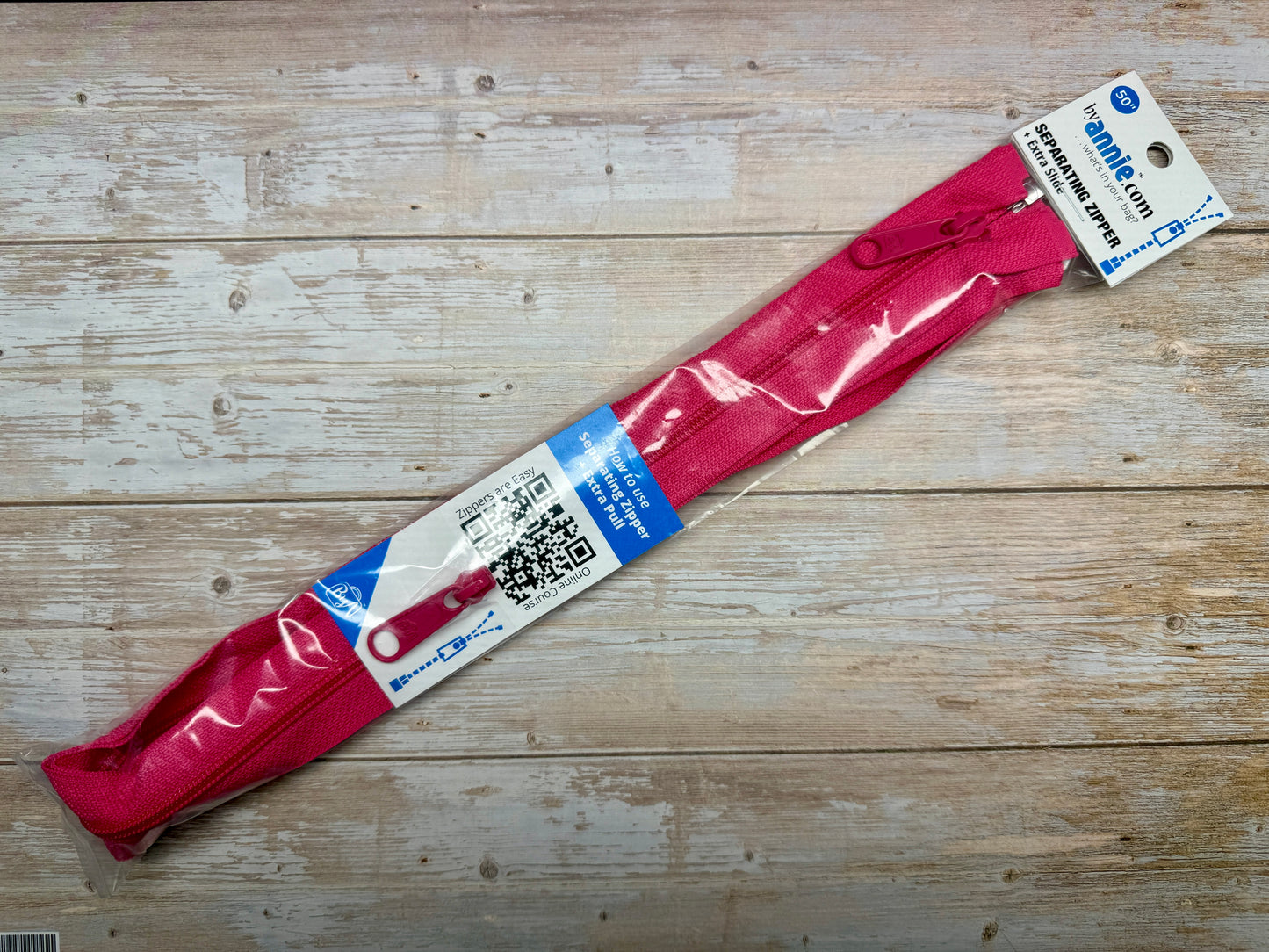 Teilbare Reißverschlüsse byAnnie 10 Farben plus 2 Zipper 127 cm (50 Inch) Taschen Quilt Coat