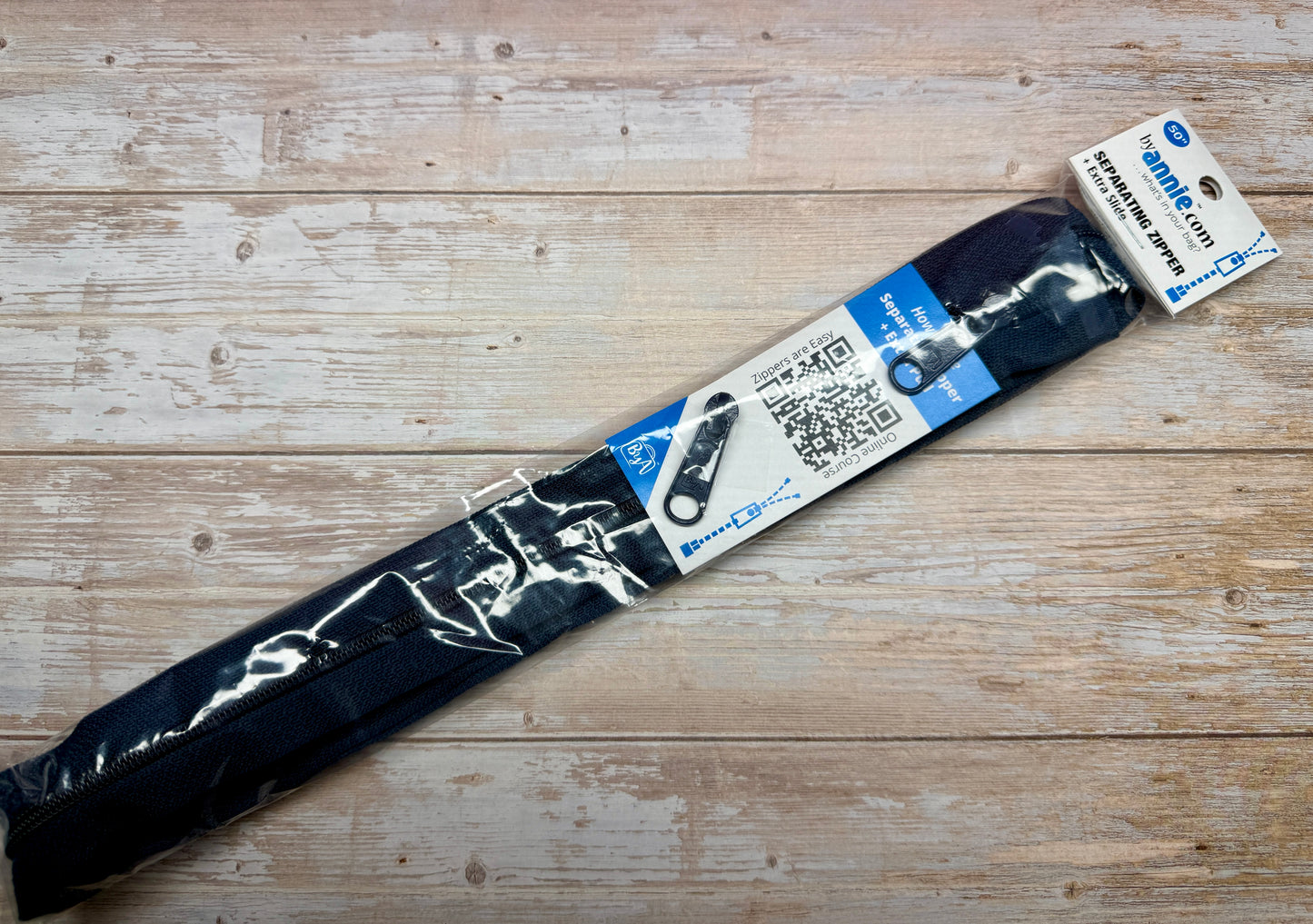 Teilbare Reißverschlüsse byAnnie 10 Farben plus 2 Zipper 127 cm (50 Inch) Taschen Quilt Coat