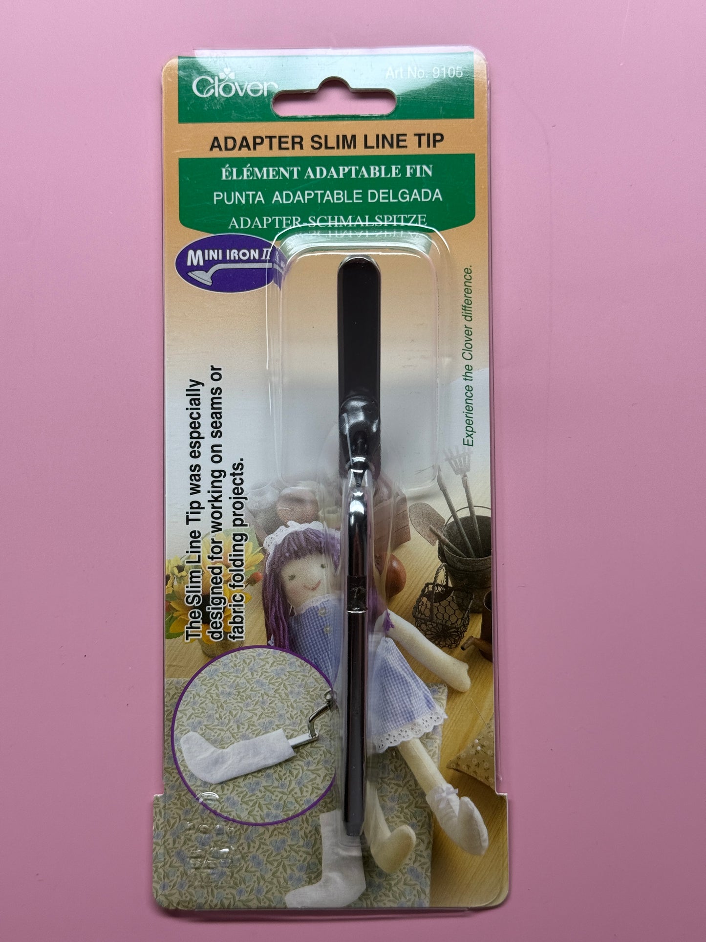 Clover Mini-Bügeleisen Adapter Bügeleisenspitze Schmal Art. Nr. 9105