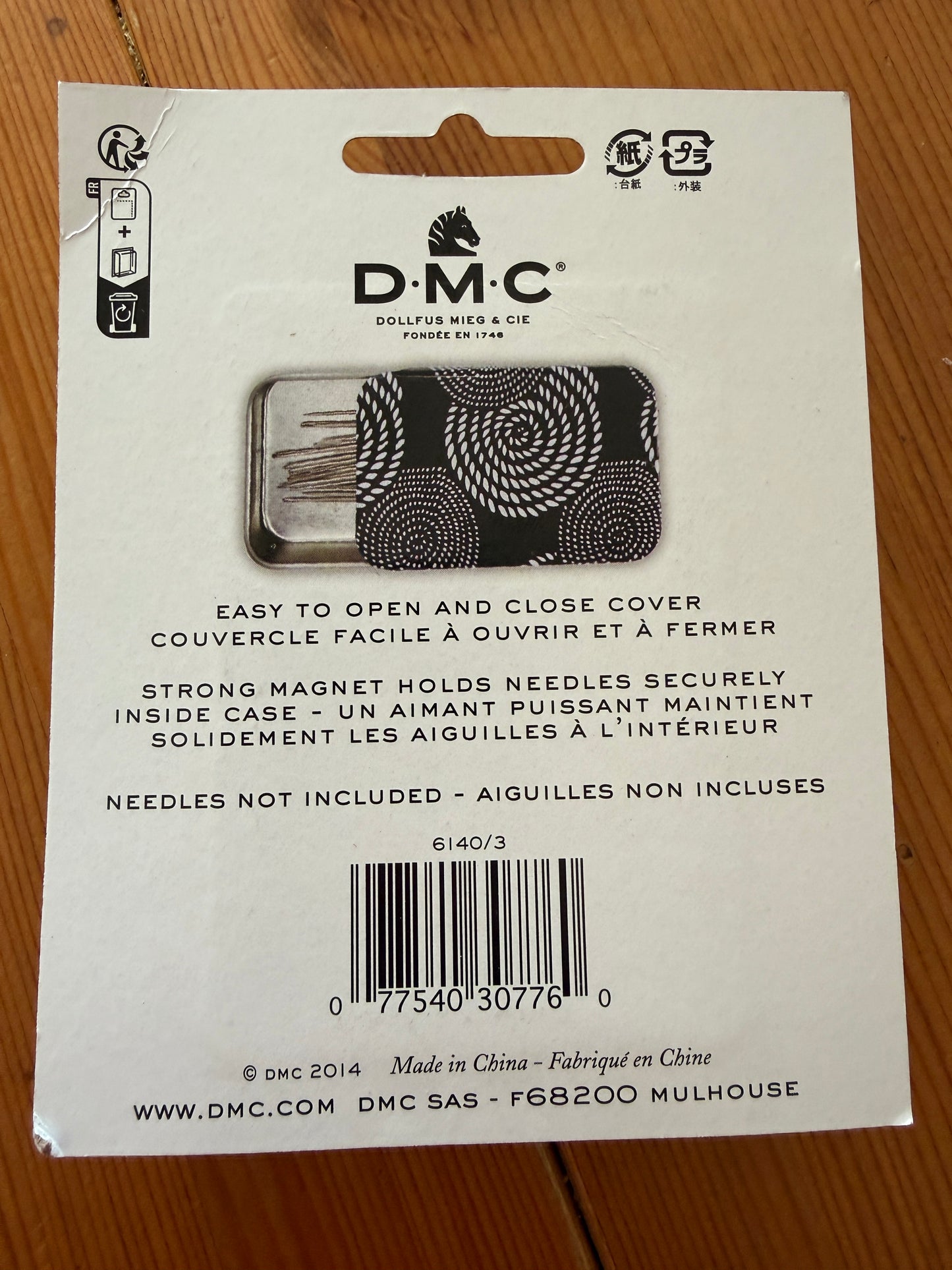 Magnetische Nadelbox Sticknadeln Nähnadeln Handarbeit