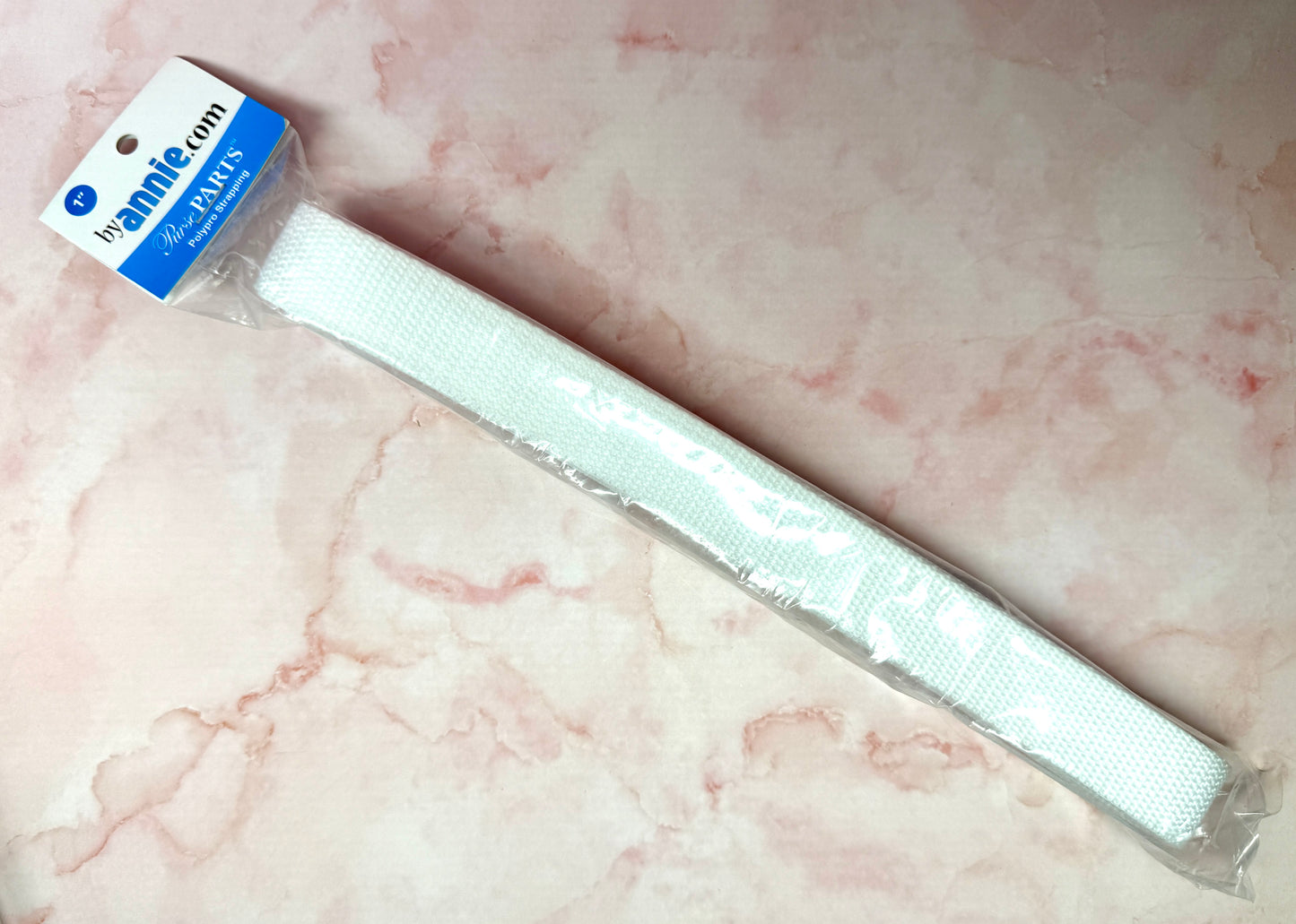 by Annie Gurtband Strapping 100% Polyester, 1,5 inch x 6 yard 3,81cm x 5,48m