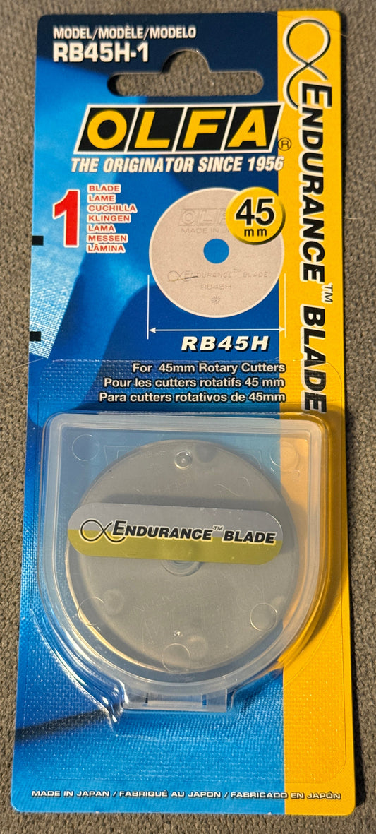 Olfa Endurance Blades 45 mm Durchmesser Einzelpackung Art. Nr. RB45H-1