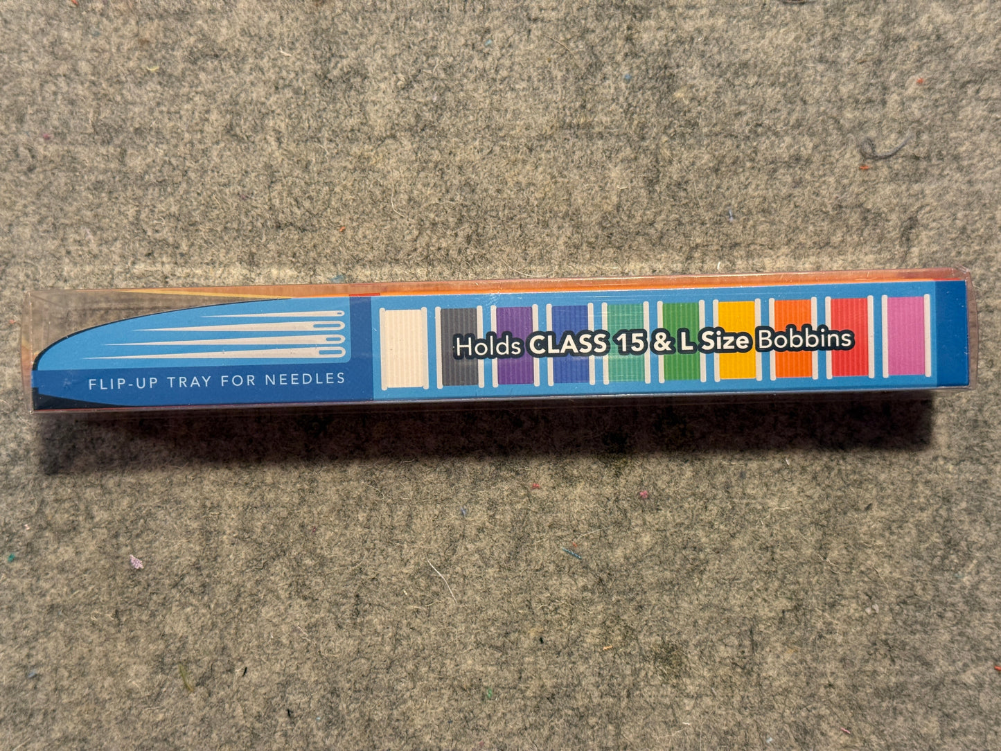 Bob Sled Spulenhalter EPP Wonderfil Decobob mobil Platz für 13 Spulen leer