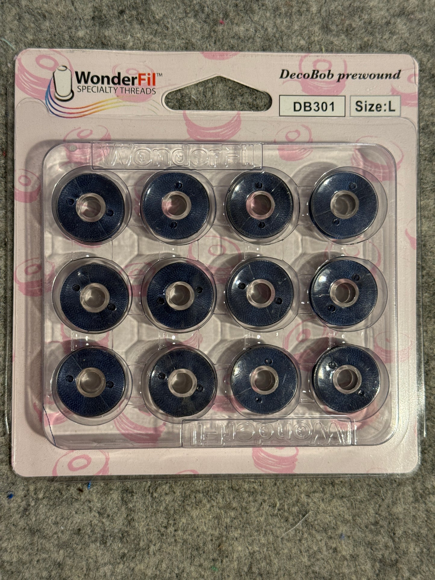 Decobob Spulen zu je 1,00 Euro Bob Sled Spulenhalter EPP Wonderfil