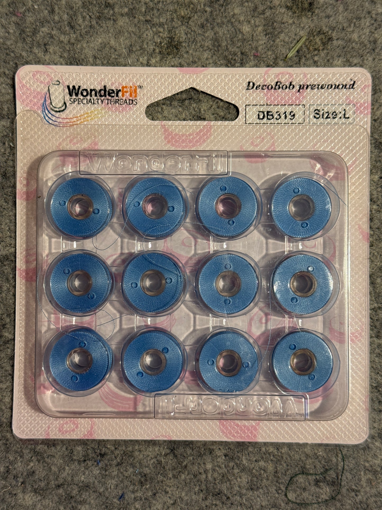 Decobob Spulen zu je 1,00 Euro Bob Sled Spulenhalter EPP Wonderfil