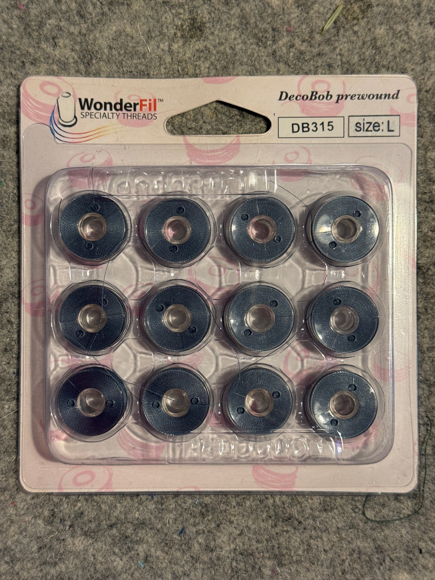 Decobob Spulen zu je 1,00 Euro Bob Sled Spulenhalter EPP Wonderfil