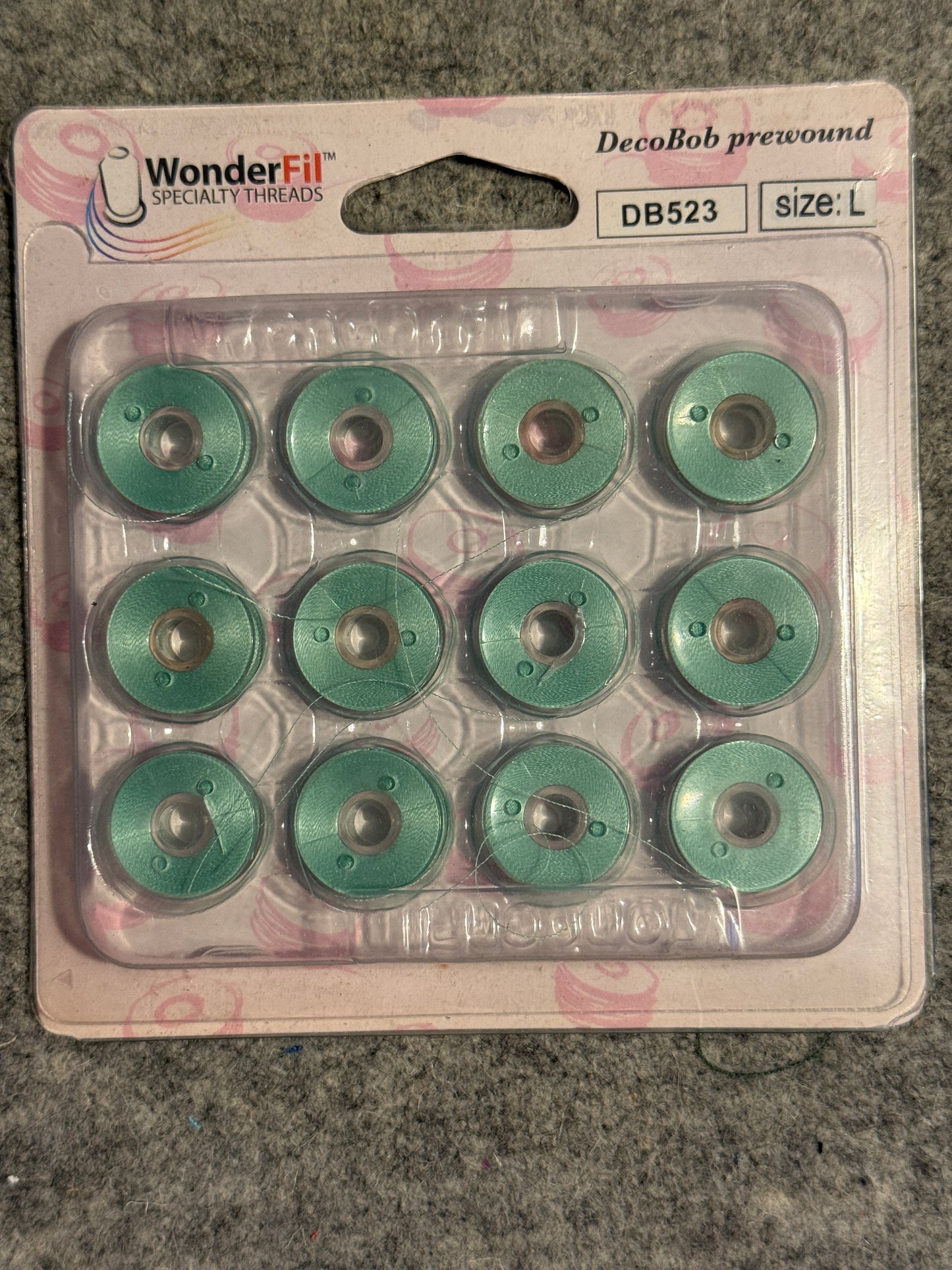 Decobob Spulen zu je 1,00 Euro Bob Sled Spulenhalter EPP Wonderfil
