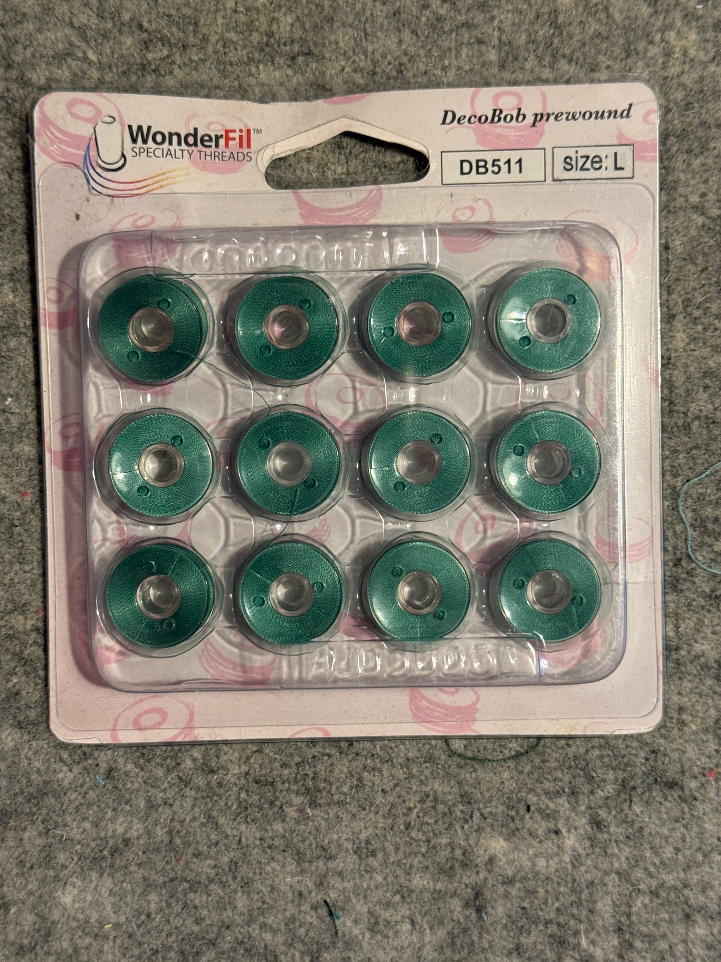 Decobob Spulen zu je 1,00 Euro Bob Sled Spulenhalter EPP Wonderfil