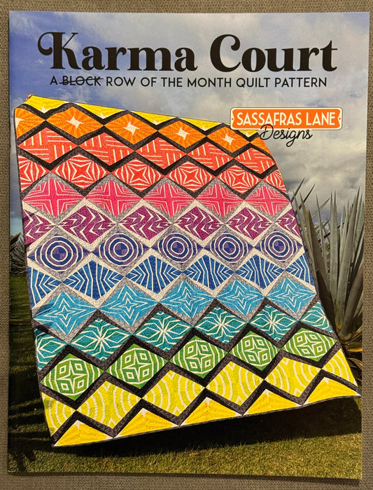 Anleitungsheft Quilt Karma Court von Sassafras Lane Designs