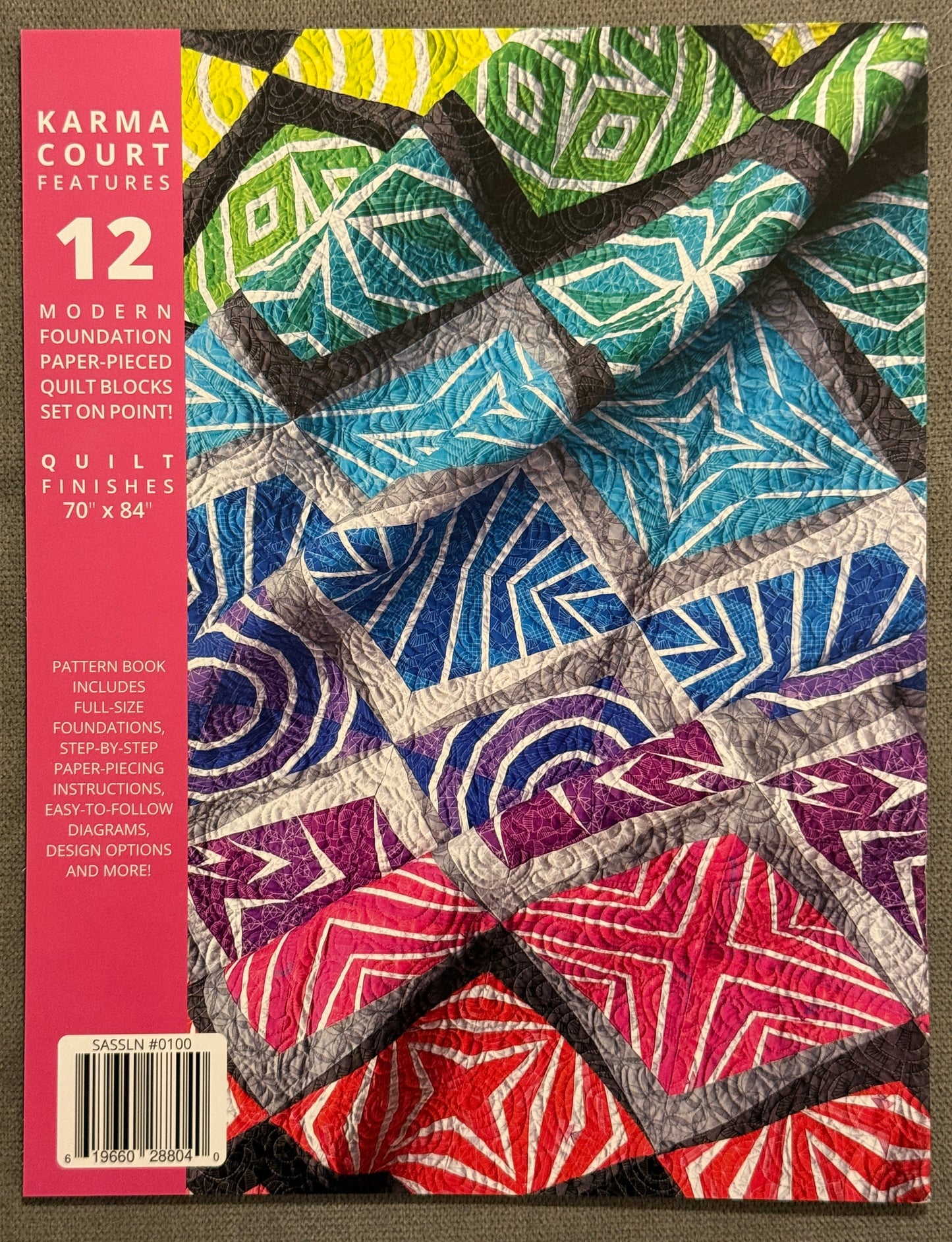 Anleitungsheft Quilt Karma Court von Sassafras Lane Designs