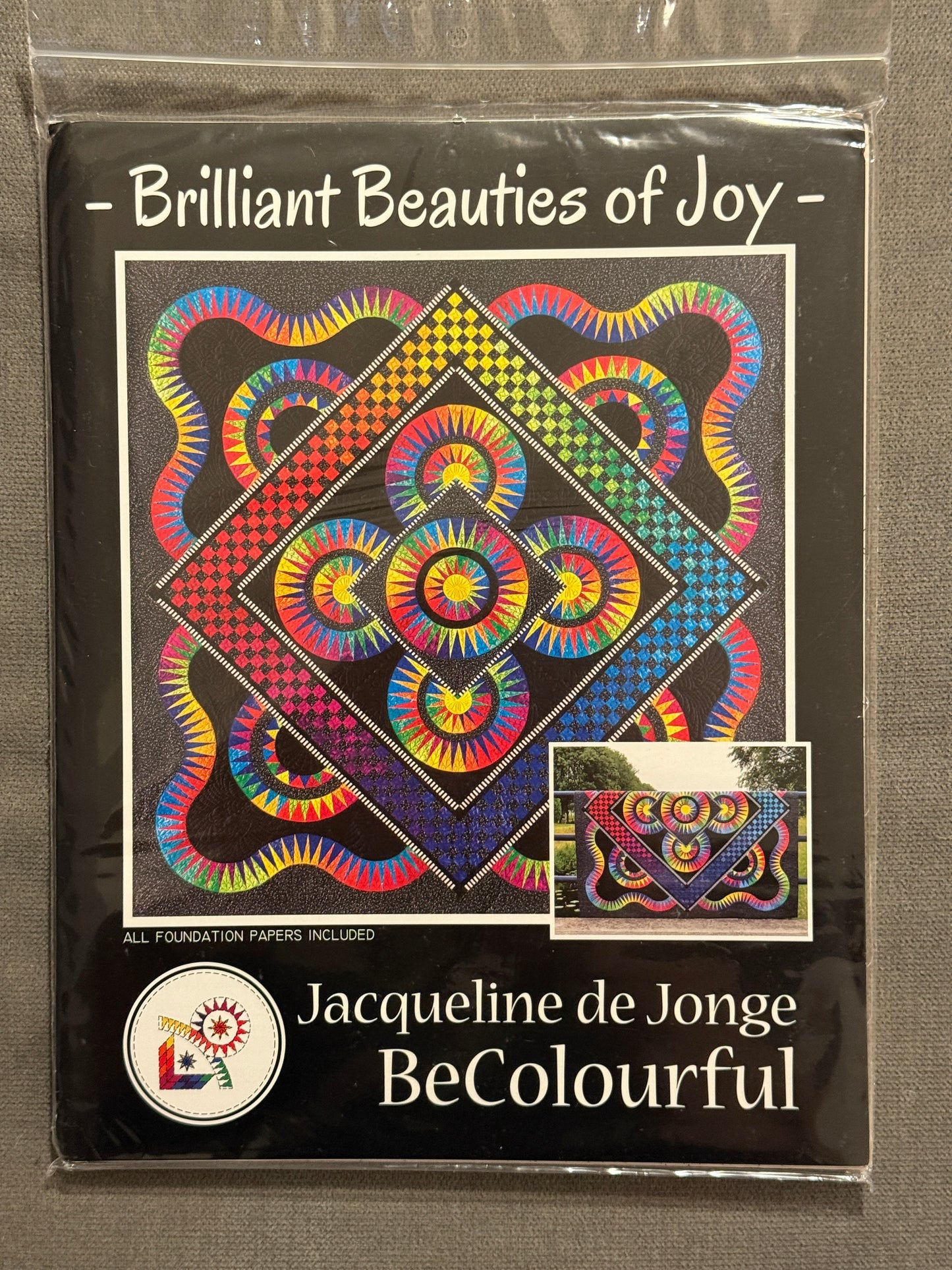 Anleitung  - Brilliant Beauties of Joy - Jacqueline de Jonge mit allen FPP Vorlagen