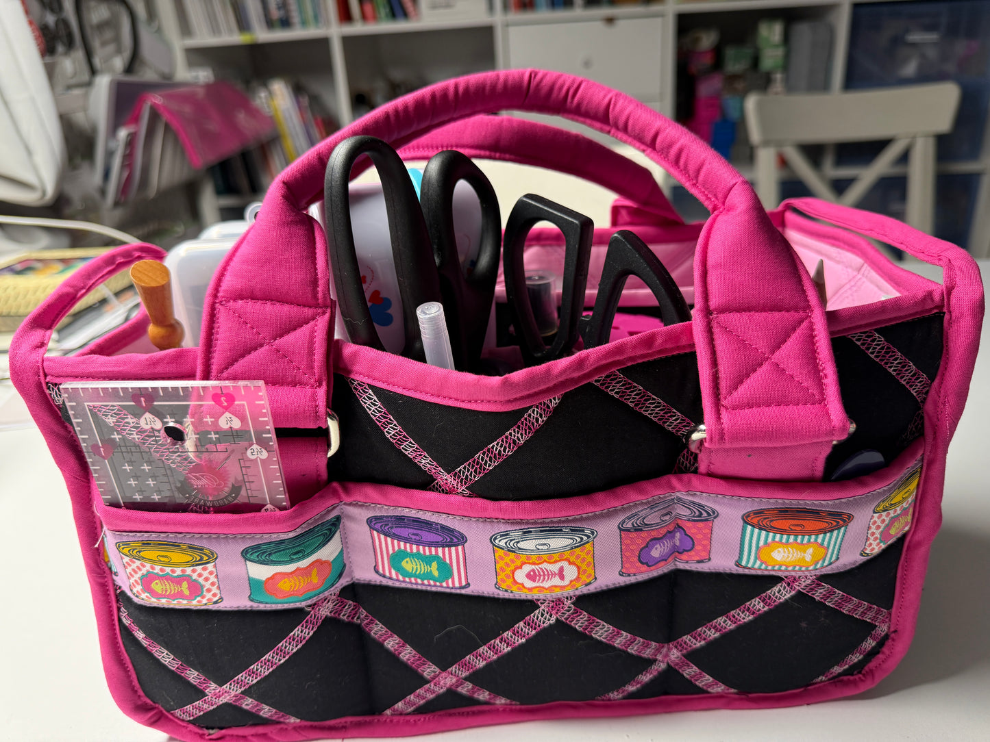 Komplett Kitt für Catch all Caddy Sew Together in schwarz