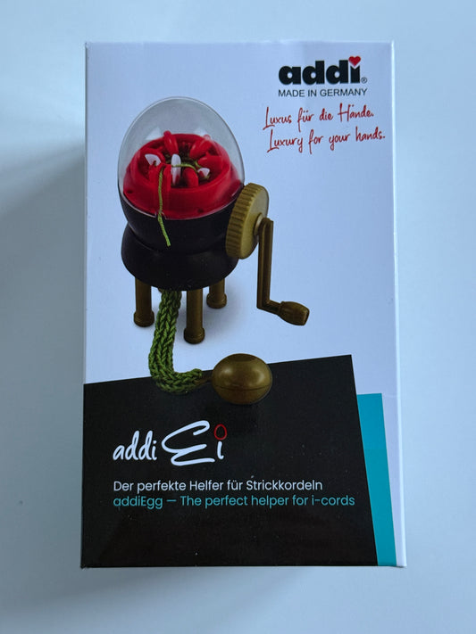 addi Ei Egg Strickkordeln kurbeln NEU 6-Nadeln und Gebrauchsanleitung