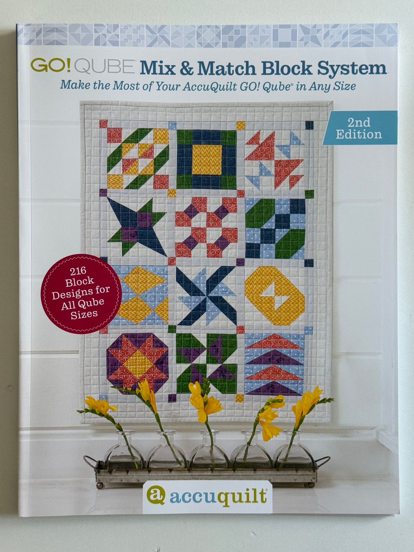 AccuQuilt Anleitung Mix & Match Block System 216 Designs für alle Blockgrößen