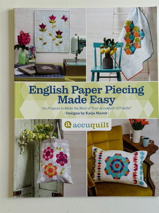 AccuQuilt Anleitung Heft English Paper Piercing Made Easy - Neu - 48 Seiten