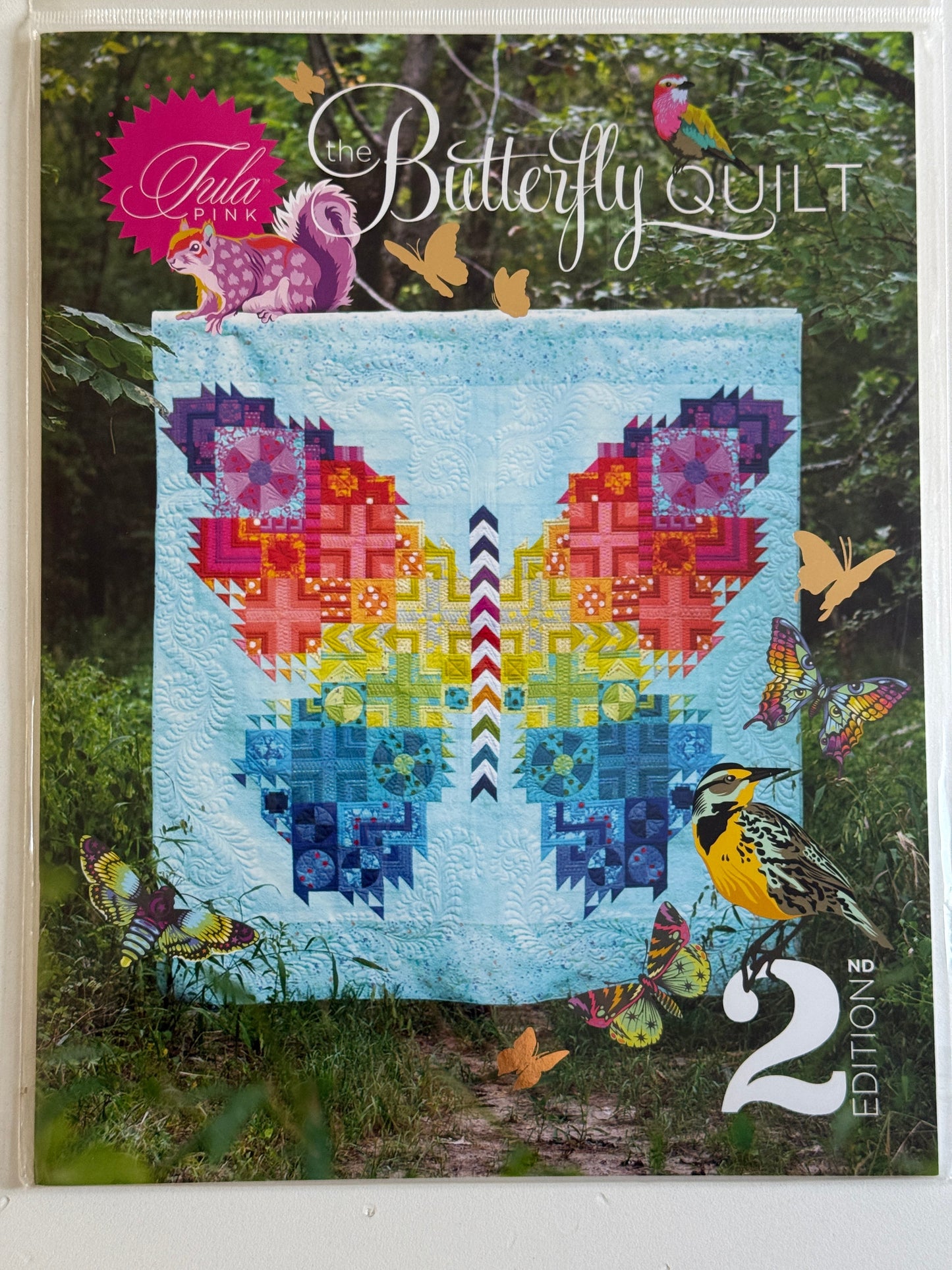 Anleitung - Butterfly Quilt - Tula Pink - 2. Edition - 86 x 94 Inch groß