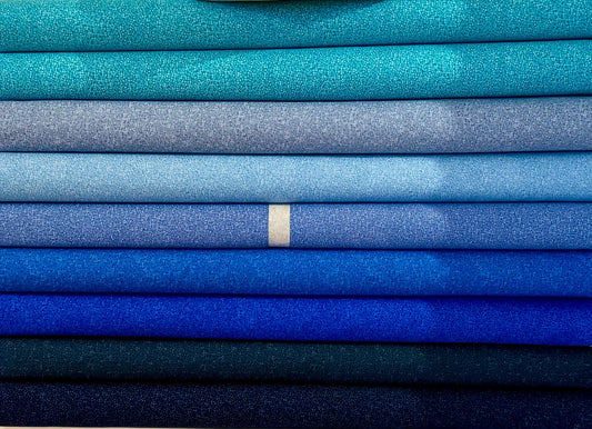 Meterware Patchworkstoff Brighton 112cm breit, 143 Gramm pro qm 49 Farben falsche Unis