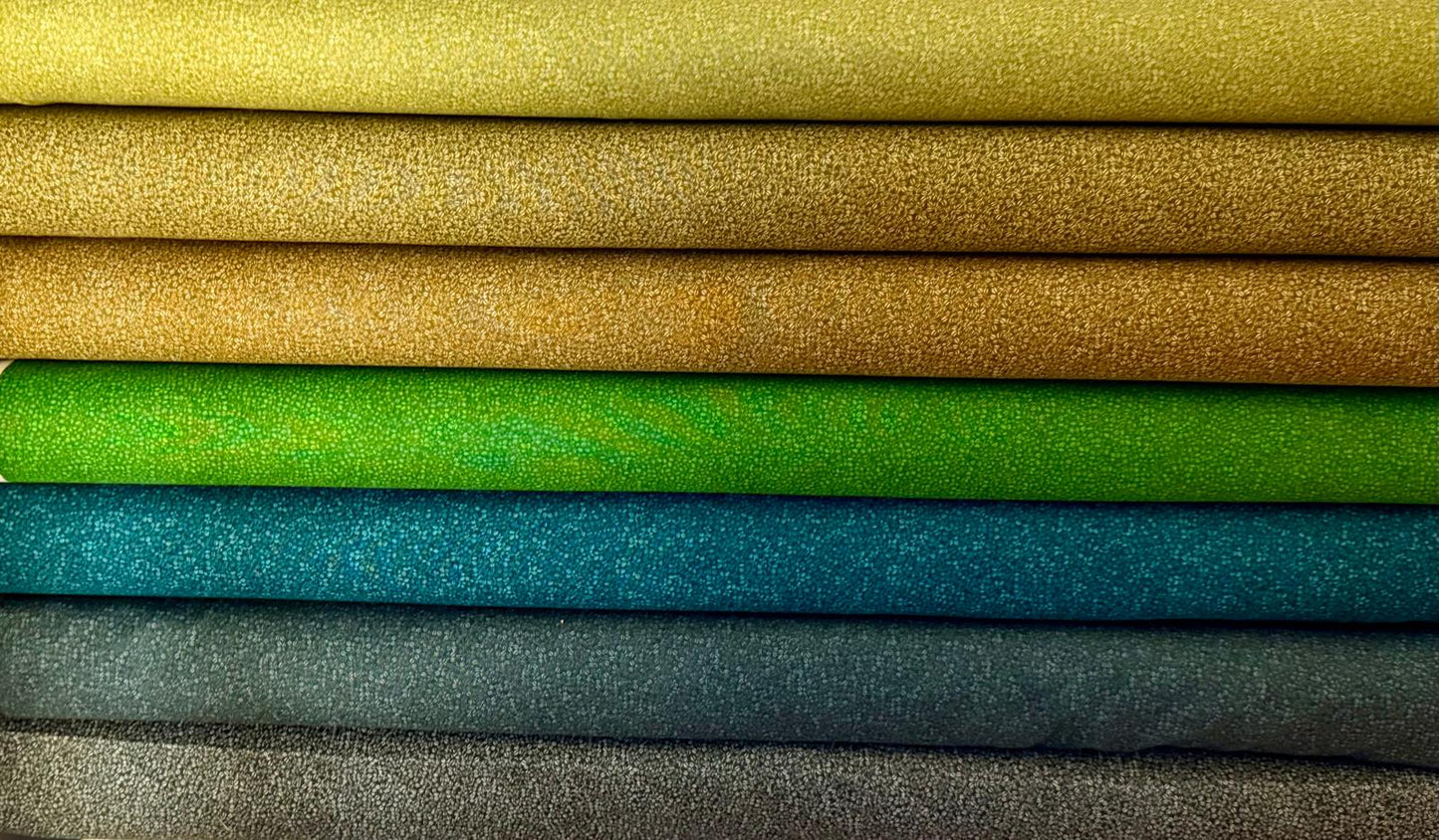 Meterware Patchworkstoff Brighton 112cm breit, 143 Gramm pro qm 49 Farben falsche Unis