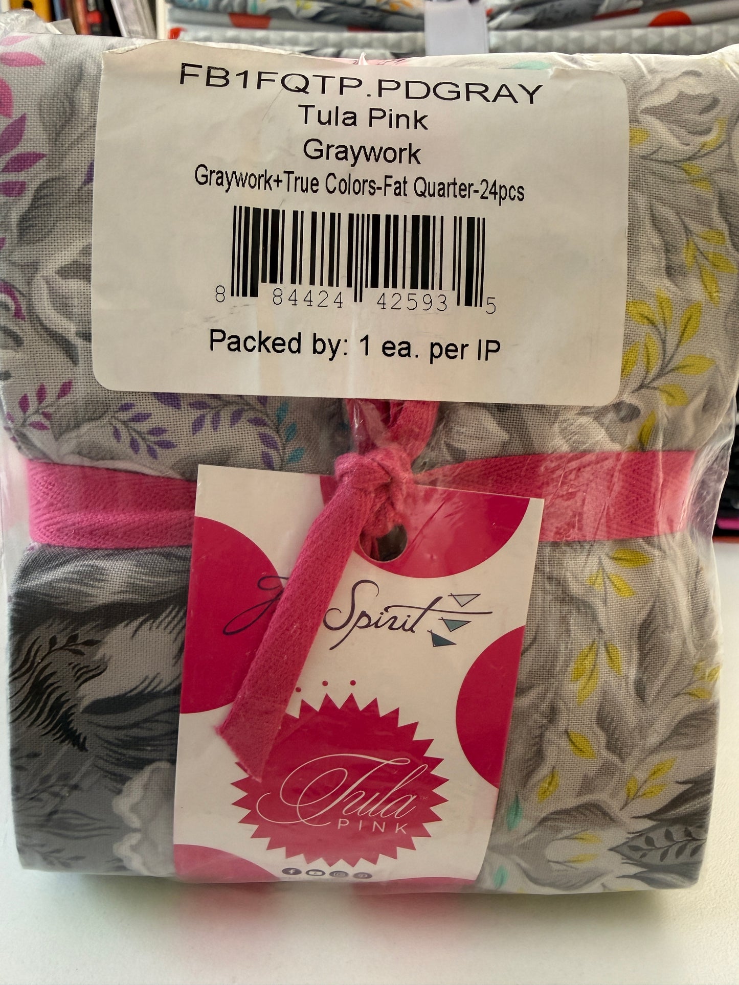 Fat Quarter Paket "Graywork" - Tula Pink - FreeSpirit - 24-teilig