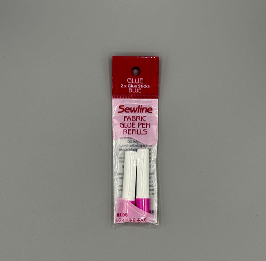 Sewline - 2x Glue Pen Refills Blau